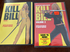 Kill Bill Volume 1 and Kill Bill Volume 2 DVD Quentin Tarantino Movie Lot Of 2