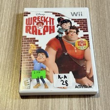 Disney Wreck-It Ralph Nintendo Wii 2012 CIB Complete With Manual Tested