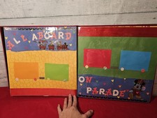 Disney Mickey Mouse Colorful Scrapbook With 14 Pre-made Pages