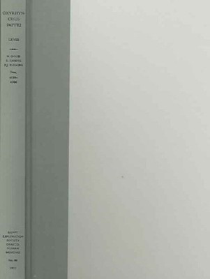 Oxyrhynchus Papyri, Hardcover by Gonis, N. (EDT); Obbink, D. (EDT); Parsons, ...