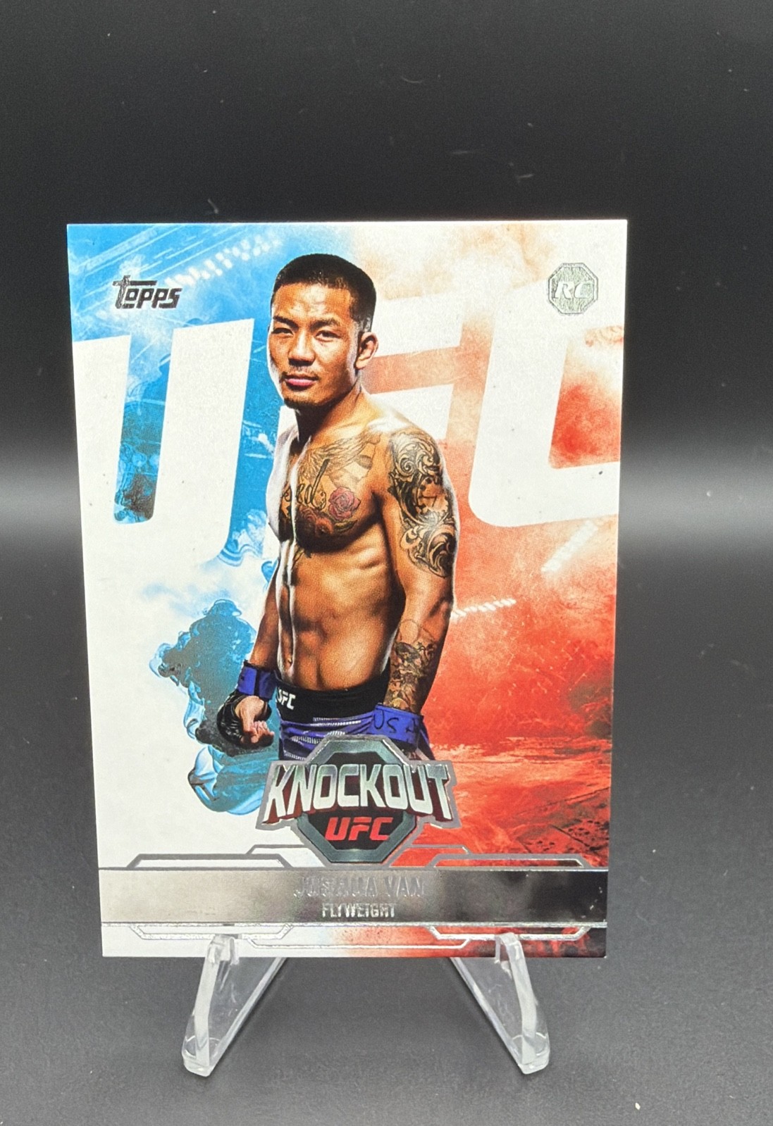 2025 Topps UFC Knockout - Joshua Van #11 RC