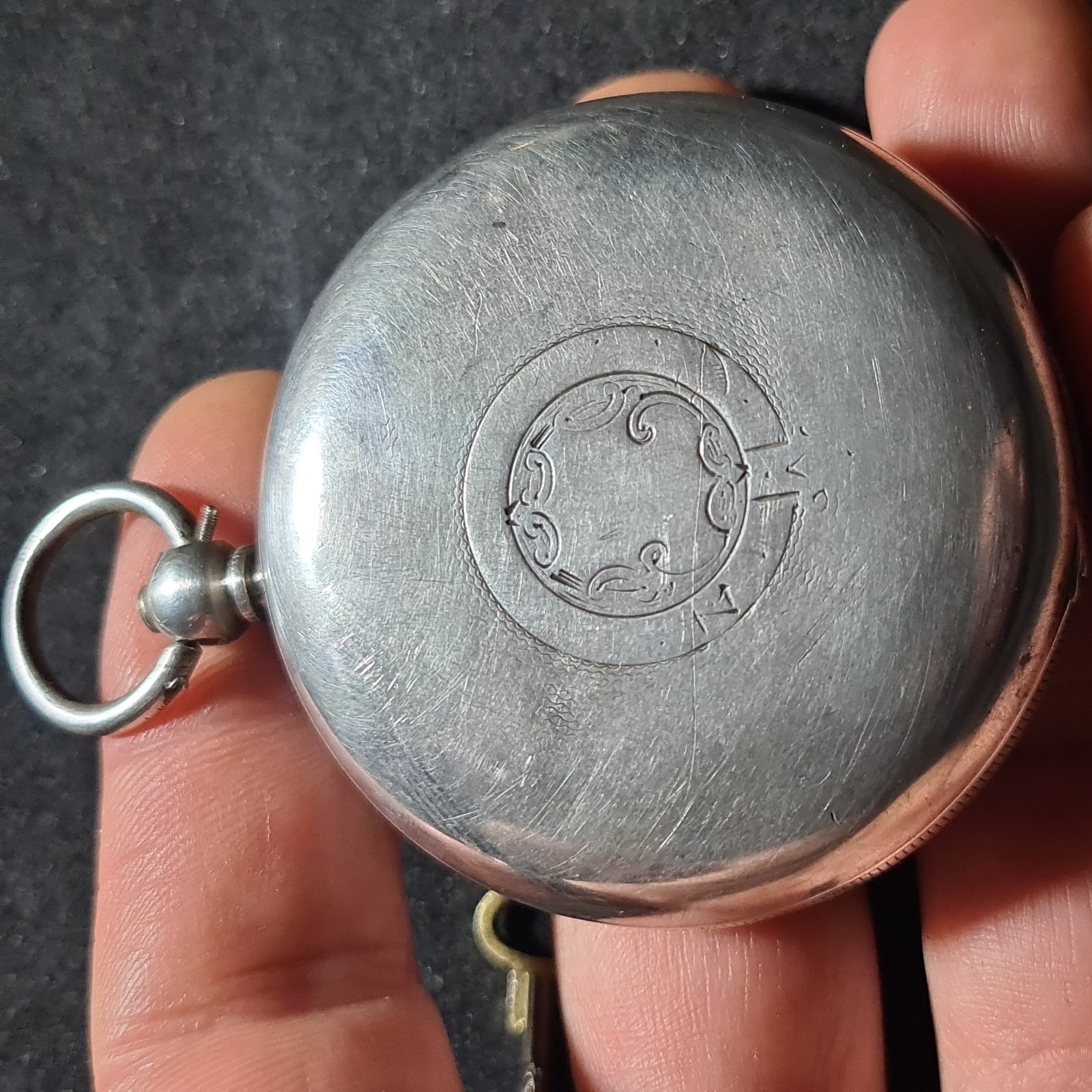 Antique Solid Silver Gents W.E. Watts Nottingham … - image 3