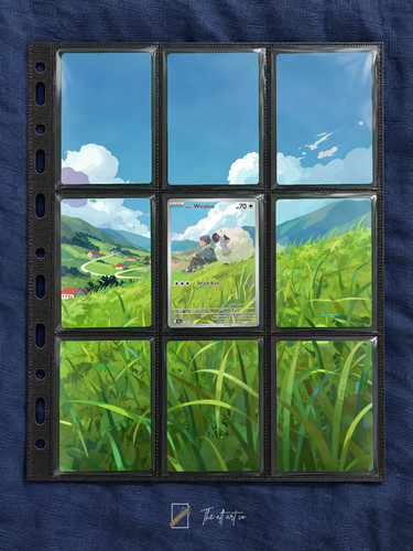 Pokemon Hop's Wooloo 170/159 Journey Together Extended Art Binder Insert