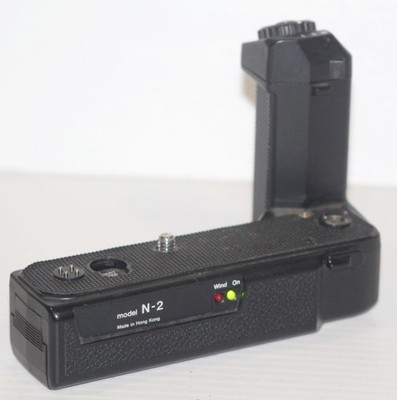Tested - Vintage Rokunar Power Winder Model N-2 For Nikon 35mm Film Camera FM FA