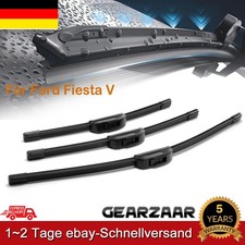 Scheibenwischer vorne + hinten passend für Ford Fiesta V JH JD 2001-2010