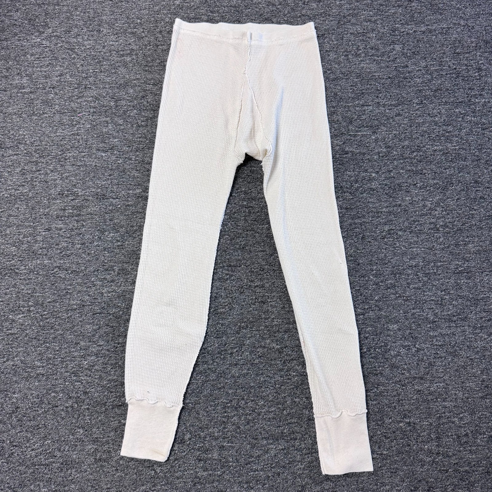Vintage 90s Dickies Long John Thermal Stretch Pants Mens - Sz L White