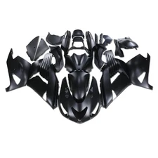 FSE Injection Matte Black Fairing Fit for Kawasaki ZX14 2006-2011 ZZR1400 z015