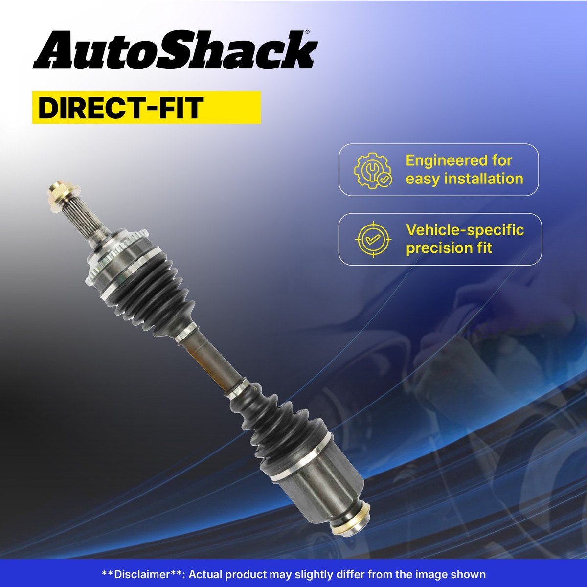 Nissan Frontier Xterra Pathfinder V6 Front CV Axle Shaft Driver or