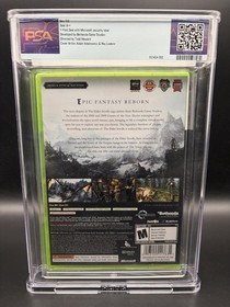 PSA 9.8 A++ Elder Scrolls Skyrim Xbox 360 Highest Graded 1st Print Premium Map