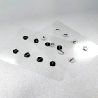 1 Pack Glass Mouse Skates DIY Universal Dots Mouse Feet Pads Sticker