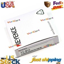 1PCS NEW Keyence FS-N10 Fiber Optic Sensor Amplifier US Free TAX