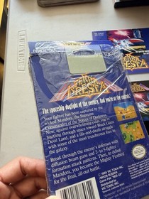 Terra Cresta (Nintendo NES, 1989) COMPLETE CIB Collector Quality Cellophane