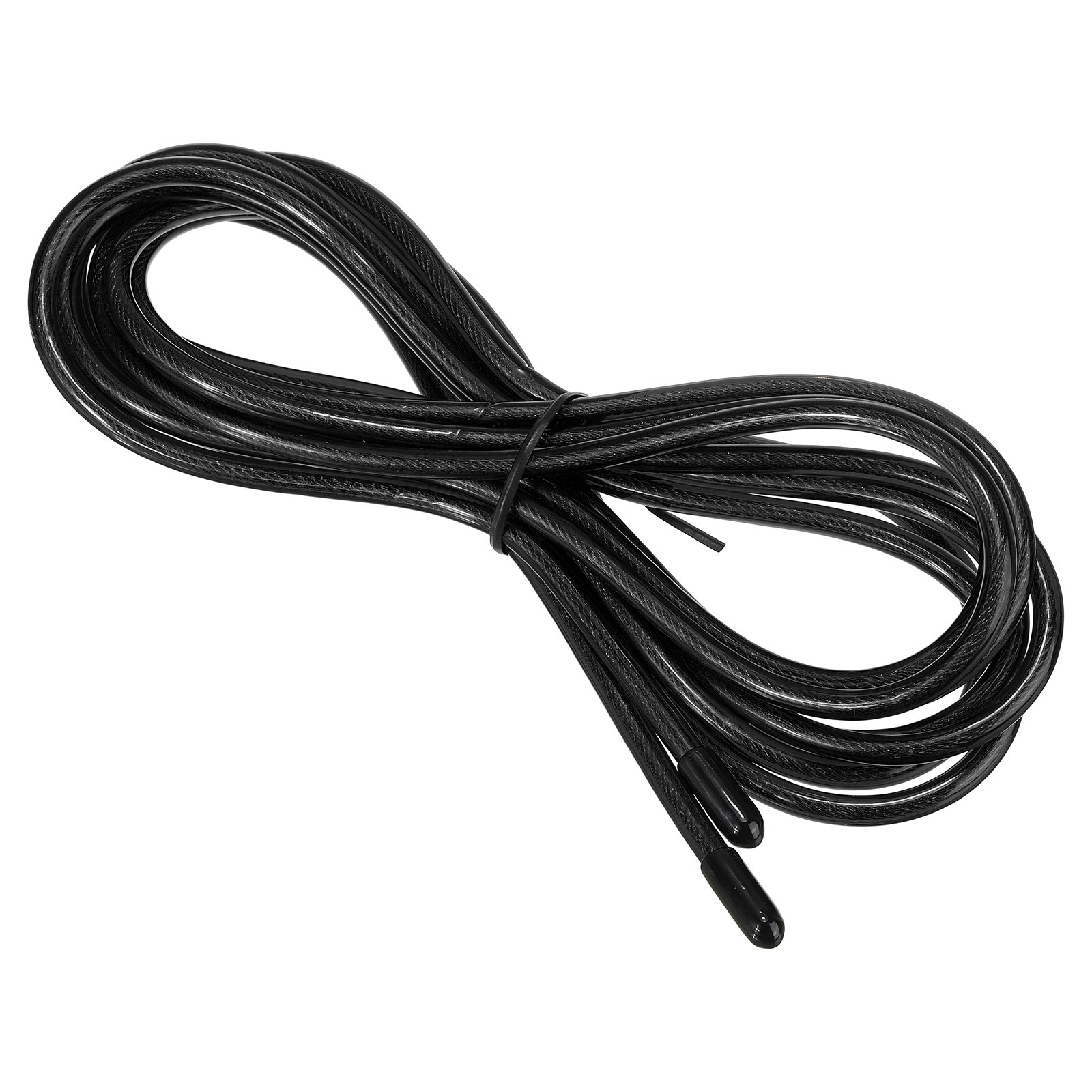 Ersatzkabel für Speed Springseil, 4,5 mm professionelles Ersatzseil, Schwarz