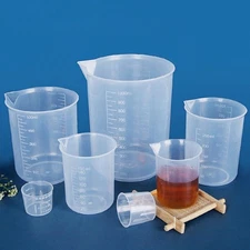 Stackable Thickened Graduated Cylinder Beaker Mixing Cups Measuring Cup