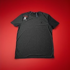 Spyder Charcoal, Gray active performance stretch short sleeve Men’s shirt Sz-L