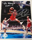 Dennis Rodman Signed Photo 11x14 METALLIC Pistons Bulls Worm Autograph HOF JSA