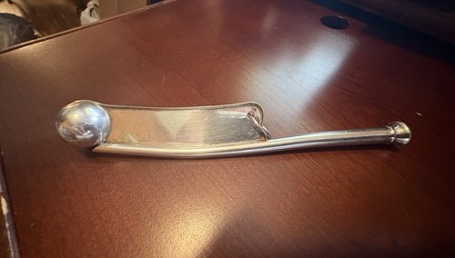 Vintage Sterling Silver US Navy Bosun Boatswain Whistle - Picture 3 of 4