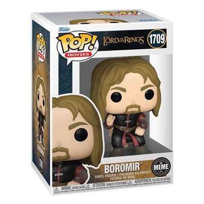 Herr der Ringe Funko POP! Rocks Vinyl Figur Boromir (Meme) (1709)