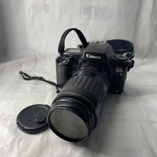 Canon EOS Rebel S II Black SLR 35mm Camera w/ 70-210mm lens - Tested & Working !