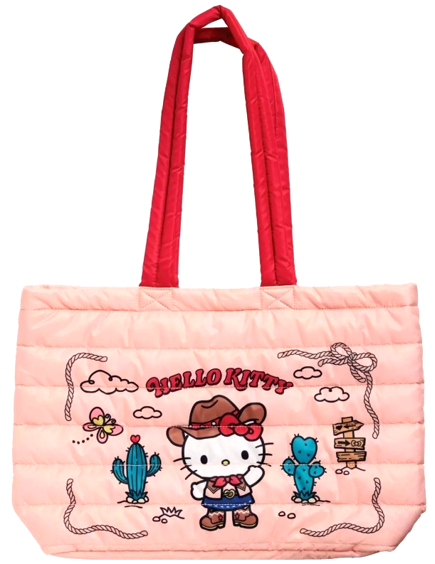 Sanrio Western Hello Kitty Puff Travel Tote Bag - 2026 | eBay