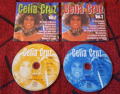 Cuban Son CELIA CRUZ **Vol. 1 & 2** VERY SCARCE 2001 SPAIN 2-CD SET