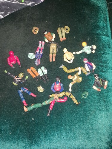 VTG Hasbro GI Joe 1980s Figures lot parts Incomplete Replacement Guns Acc. - Picture 6 of 6