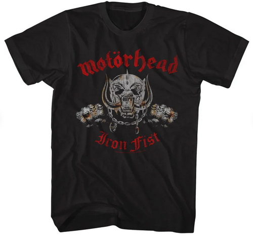 Motorhead Iron Fist Heavy Metal Music T-Shirt Size S-5XL - 第 1/1 張圖片