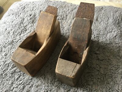 Zwei alte Holzsärge Hobel zum Restaurieren 