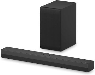 LG S40T 2.1-Channel Soundbar with Wireless Subwoofer - Black