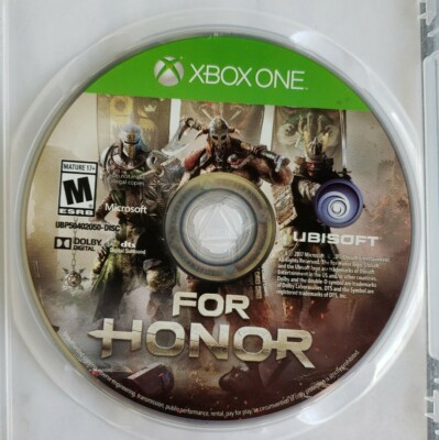 For Honor (Microsoft Xbox One, 2017) Game Disc Only 100% Guaranteed Tested VGC 