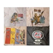 Tarzan John Carter Dum Dum Convention Tote Bags Lot of 4 | Vallejo Hescox Bender