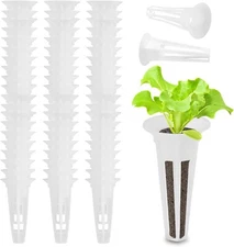 60 Pack Grow Baskets Replacement Seed Pod Sponges Plant Growing Containers