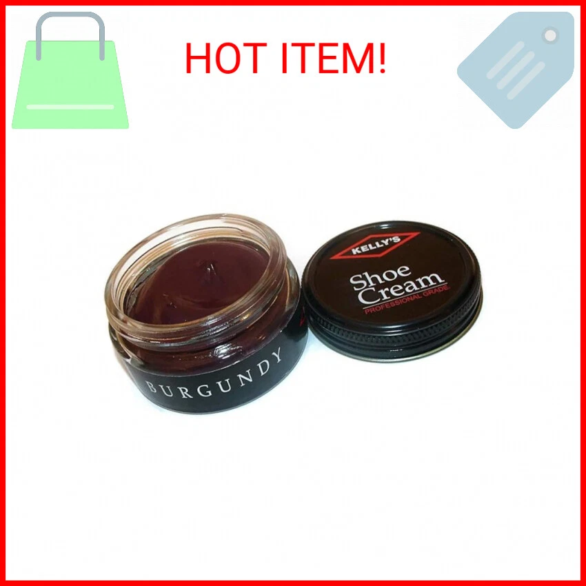 Burgundy color shop shoe polish