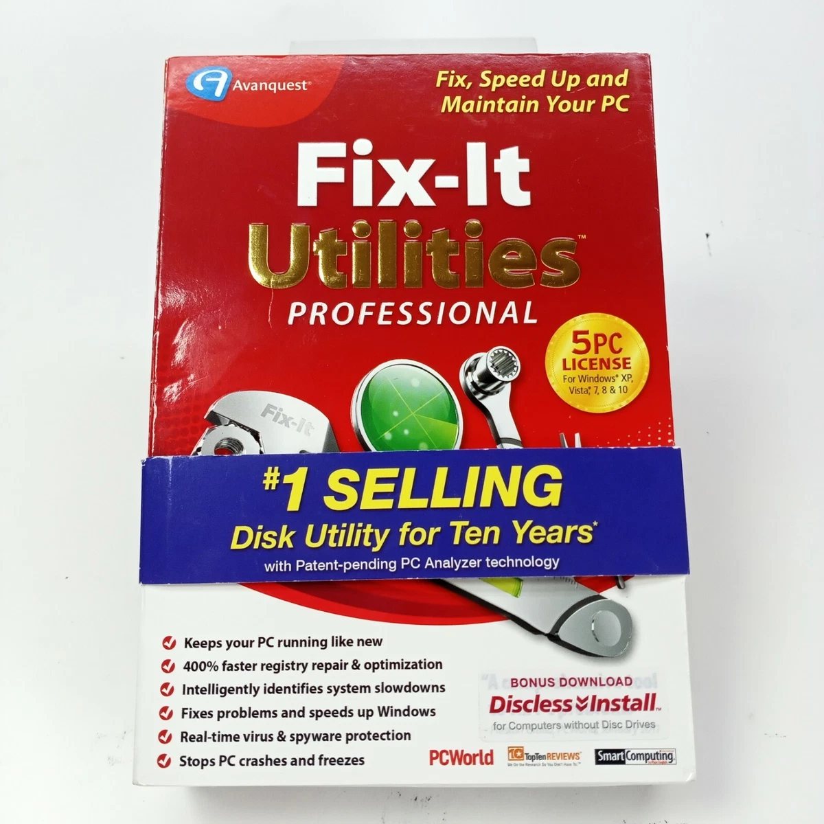 Avanquest Fix-It Utilities Professional 10263-2 Windows PC | EBay