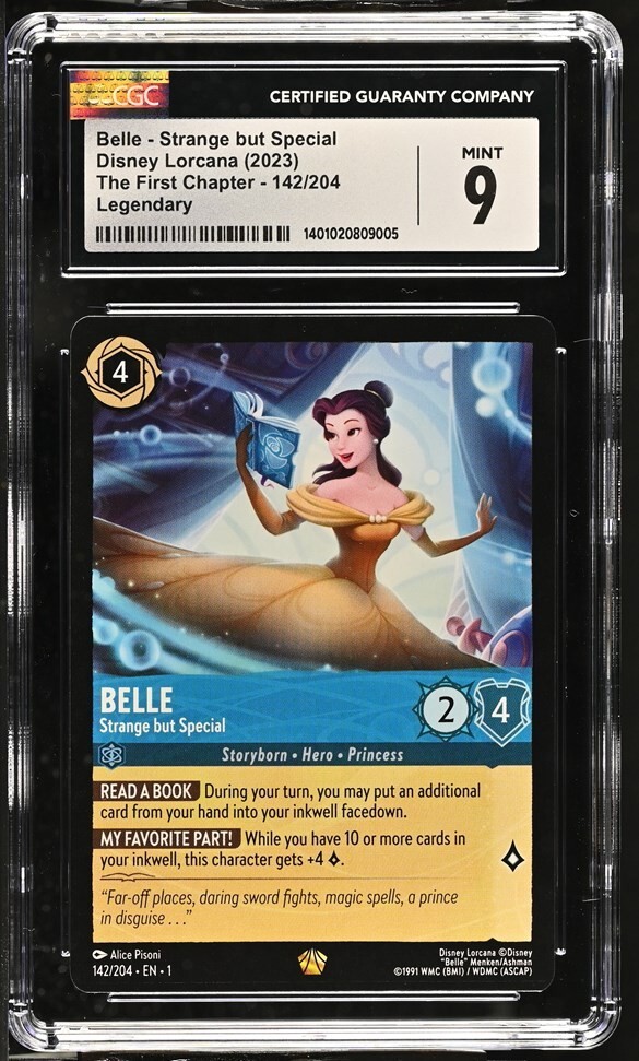 Lorcana The First Chapter Legendary Belle Strange but