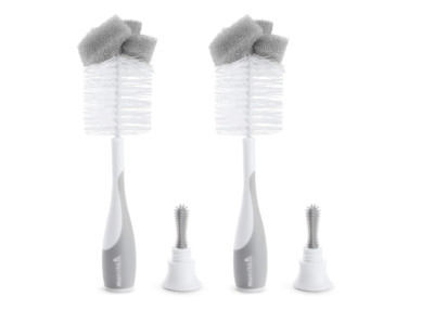 Bottle Brush, Grey, 2 Count (Pack of 1)