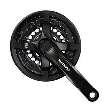 Shimano Tourney FC-TY501 Crankset 6/7/8-Speed 170mm Black 28/38/48 Teeth 
