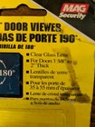 Solid Brass door viewer 180 degrees. NEW    Package shows wear but item sealed. — photo 3