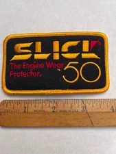 Hot Rod Patch Slick 50 Muscle Car Racing Speed Shop Jacket Patch Iron On