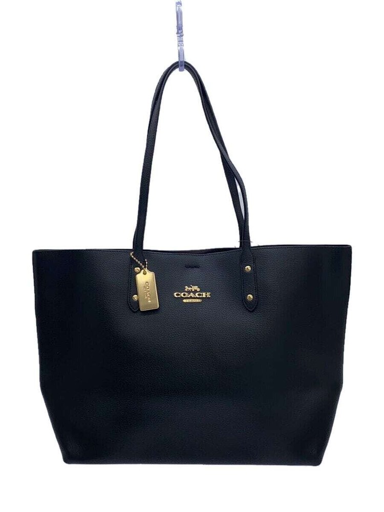 COACH Tote Bag -- BLK Solid Color F72673