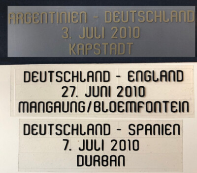 Matchdetail 2010 home/away für Trikot Deutschland for shirt jersey Germany