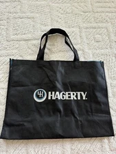 HAGERTY Logo Tote Bag Promotional Shopping Bag Reusable