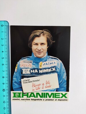 Aufkleber HANIMEX J.P. JARIER OSELLA Formel 1 80er Original
