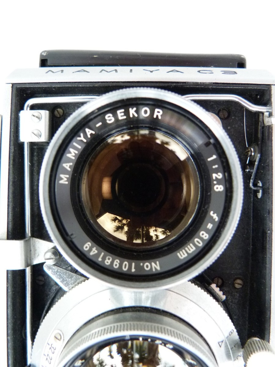 VINTAGE Mamiya C3 Professional TLR Film C. with finder, SEKOR 80