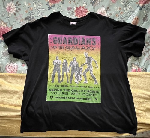 Disney World Marvel Guardians Of The Galaxy Galaxy Tour Shirt 3XL Black - Picture 1 of 3