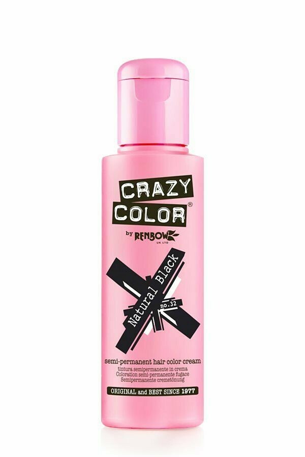Crazy Color Hair Dye Vegan PPD Free Semi Permanent Colour