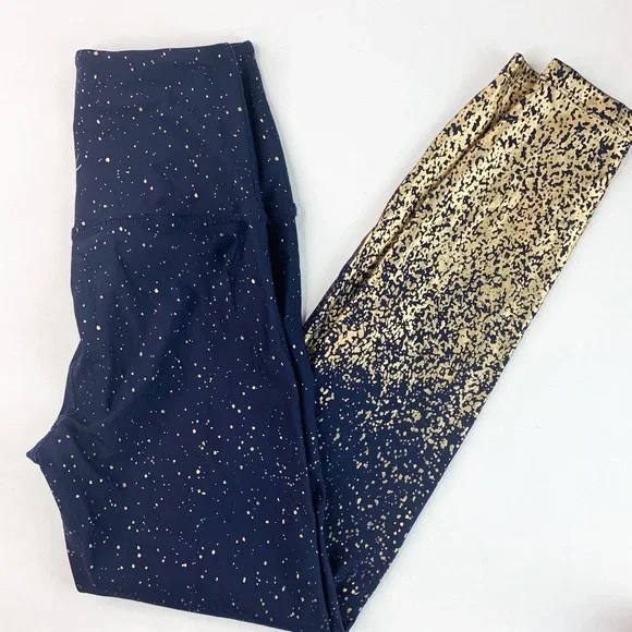 beyond-yoga alloy ombré high waisted pants