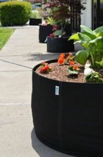 Black GeoPot Geo Planter Geo Pot Fabric Pot 400 Gal 
