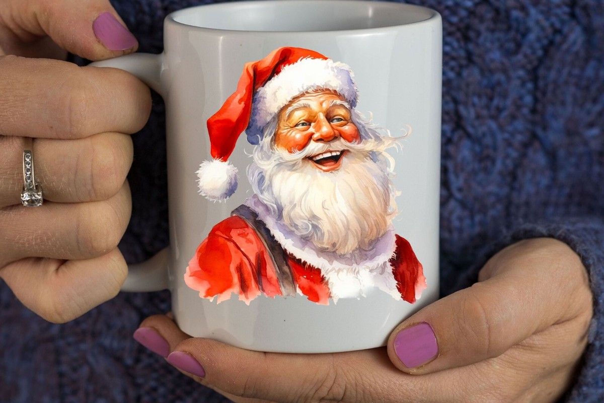 Lustige Weihnachtsmann Tasse Geschenk Kaffeetasse