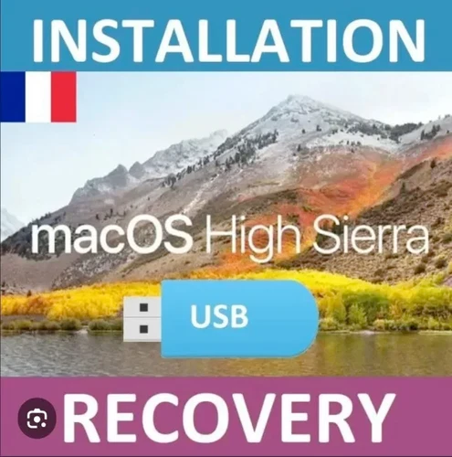 Clé USB Bootable Installation Uefi MacOS Mac OS OSX High Sierra 10.13